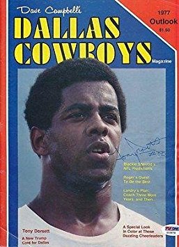 Tony Dorsett Signed Dallas Cowboys Magazine Autograph Auto Z10678 - PSA/DNA Certified - Autographed NFL Magazines