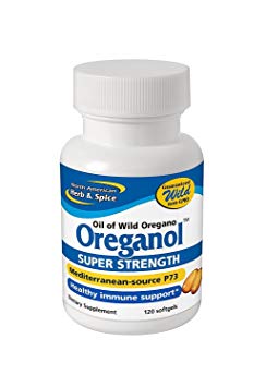 Oreganol P73, Super Strength - 120 Softgels by North American Herb and Spice