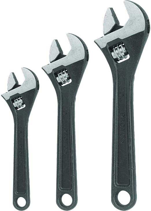 Proto J795S 3-piece Black Oxide Adjustable Wrench Set