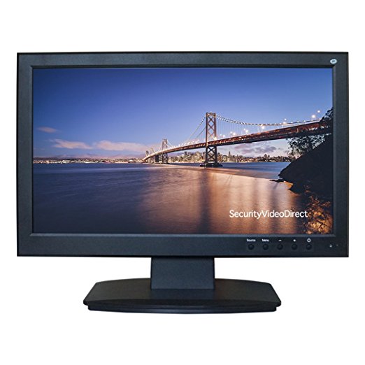 SVD 21.5-Inch Professional Security Monitor With BNC HDMI VGA S-Video Audio Inputs and BNC Audio Outputs and Build-in Speakers, SVD Advanced Security