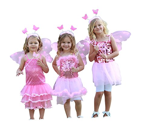 Girls Fairy Princess Dress Up Set