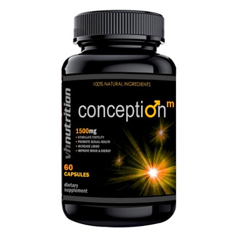 Conception Mens / Male Fertility Supplement | Natural Blend of Vitamins and Supplements in Pills