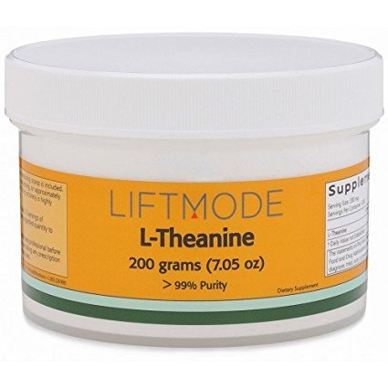 L-Theanine - 200 Grams (1000 servings at 200 mg) | #1 Value for Money #Top Nootropic Supplement | For Anxiety, Focus, Stress Relief, Weight Loss, Pre Workout