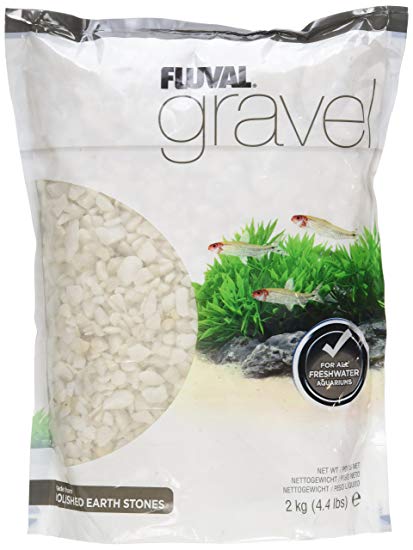 Fluval Polished Ivory Gravel for Aquarium, 4.4 lb