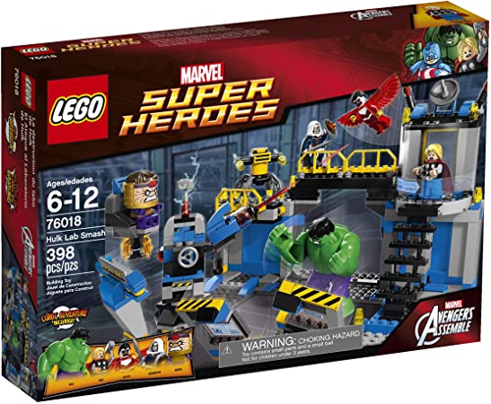 LEGO 76018 Superheroes Hulk Lab Smash