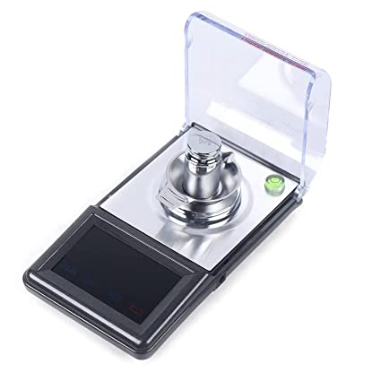 Jewelry Scale LCD Display 50g/0.001g Digital Scale with USB Cable Battery Powered Milligram Scale for Cooking Weighing Jewelry Coins