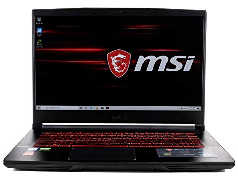 CUK MSI GF65 Thin Gaming Laptop (Intel i7-9750H, 16GB RAM, 512GB NVMe SSD, NVIDIA GeForce RTX 2060 6GB, 15.6" FHD 120Hz IPS-Level, Windows 10 Home) Gamer Notebook Computer