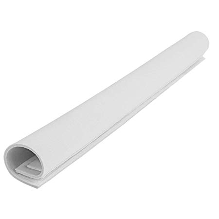 Kootek 59 Inch Cable Management Neoprene Cord Cover Sleeve for Desk TV Computer Home Theater (White)