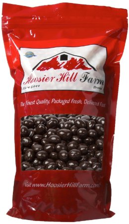 Hoosier Hill Farm Gourmet Dark Chocolate covered Espresso Beans (5 lb Bag)