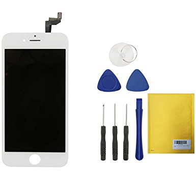 LCD Touch Screen Digitizer Replacement Full Assembly with Full Set Tools for iphone 6s White