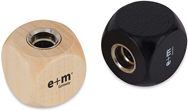 E M Sharpener for Clutch Pencils with 5.5 mm, Black (2881-20)
