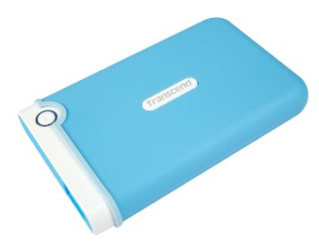 Transcend 2TB 2.5 inch USB 3.0 Military-Grade Shock Resistance Portable Hard Drive- Blue