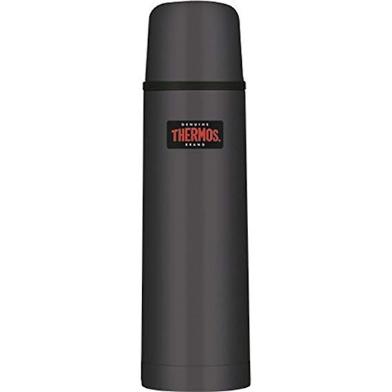 Thermos 25oz Stainless Steel - Vacuum Insulated Portable Beverage Bottle - Black