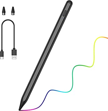 Zspeed Active Stylus Pen for Android & iOS, Fine Point Stylus for Touchscreen Compatible with iPhone/ iPad/Pro/ Mini /Other Tables & Smart Phone Stylus
