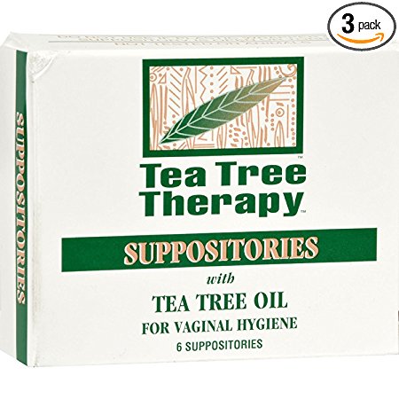 Tea Tree Therapy Suppository - 6 per pack -- 3 packs per case.