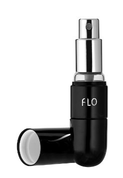 Flo Refillable Perfume Atomizer,Black