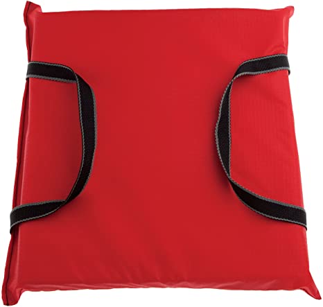 Onyx, Boat cushion, comfort foam, 15 X 16 X 2 1/2 -Inches, red