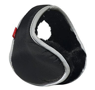 Waterproof Ear Warmer with Reflective Strip - Back Worn Stylish Cozy Earmuff