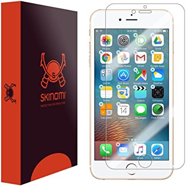 iPhone 7 Plus Screen Protector (Case Friendly), Skinomi TechSkin Full Coverage Screen Protector for iPhone 7 Plus 5.5" Clear HD Anti-Bubble Film