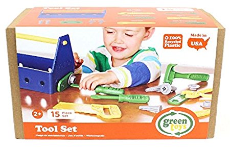 Green Toys Tool Set-Blue, Assorted