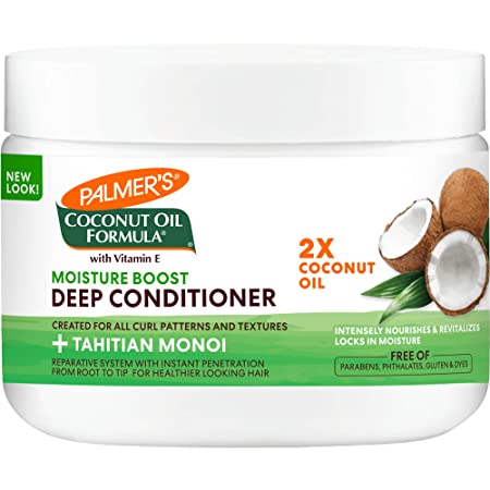 Palmer's Coconut Oil Formula Moisture Boost Deep Hair Conditioner, 12 Fl Oz