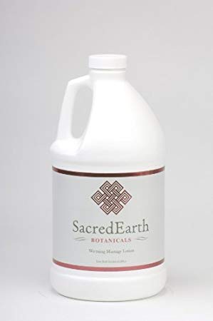 Sacred Earth Warming Massage Lotion - half gallon by Sacred Earth Botanicals