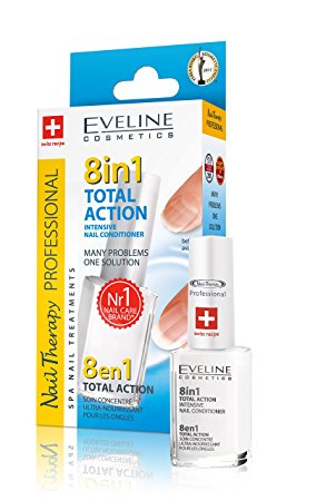 Eveline Cosmetics Nail Therapy Total Action 8 in 1, 12ml