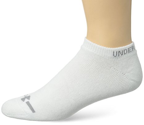 Under Armour Men's Charged Cotton No-Show Socks (Pack of 6)