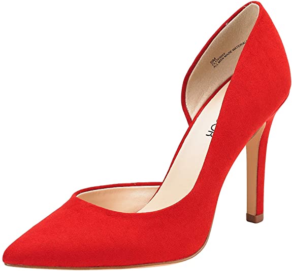 JENN ARDOR Stiletto High Heel Shoes for Women: Pointed, Closed Toe Classic Slip On Dress Pumps