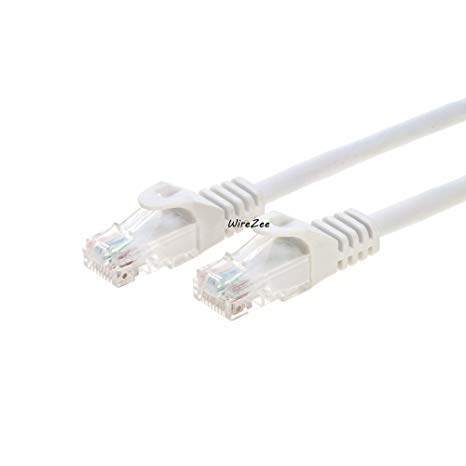 Cat6 Patch Network Cord RJ45 UTP Cable Ethernet (200FT, White)