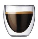 Bodum Pavina 25-Ounce Double Wall Glass Extra Small Clear- Set of 2