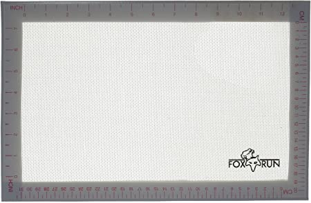 Fox Run 4731 Non-Stick Baking Mat, Silicone, 14.25-Inch x 9.5-Inch