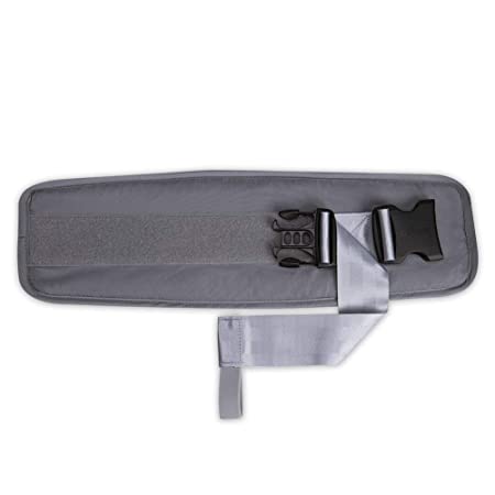 Bebamour Waistband Extender Adjustable Extension Belt Fit for Women & Men Ergonomic Baby Carrier Waistband Extender (Grey)