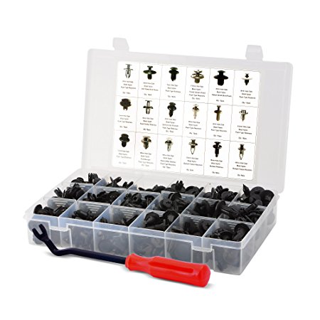 AFA [190 Pcs] Fasteners Clips for Honda - Most Popular Sizes & Applications - Free Fastener Remover