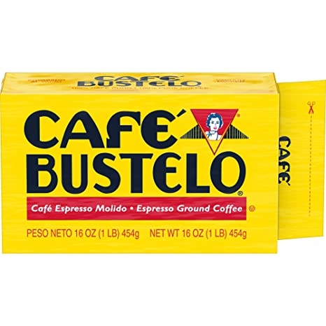 Café Bustelo Coffee Espresso Ground Coffee Brick, 16 Ounces