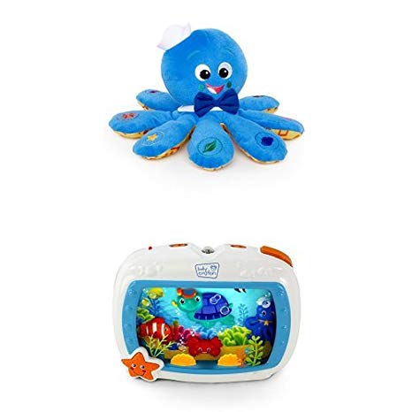 Baby Einstein Octoplush Plush Toy & Baby Einstein Sea Dreams Soother