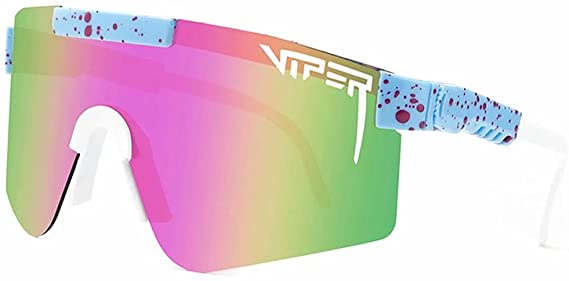 Pit-Viper Sunglasses, Polarized UV400 Sunglass for Men Women, Cycling Running Fishing Golf Sunglasses