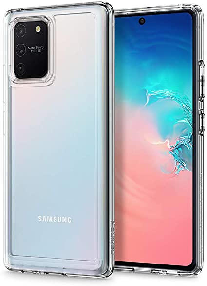 Spigen, Ultra Hybrid, Compatible with Galaxy S10 Lite, Hard PC Clear Back TPU Bumber Dual Hybrid Protection for Samsung Galaxy S10 Lite - Crystal Clear