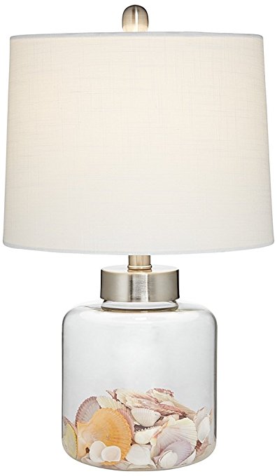 Glass Canister Small Fillable Accent Lamp