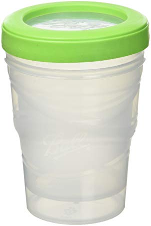 Ball Jar 8-Ounce Plastic Freezer Jar - 3 pack