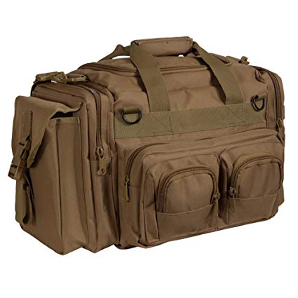 Conceal & Carry Molle Duffle Tactical Range Gear Bag Coyote Brown