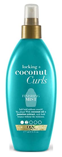 Ogx Coconut Curls Finishing Mist 6 Ounce Pump (2 Pack)