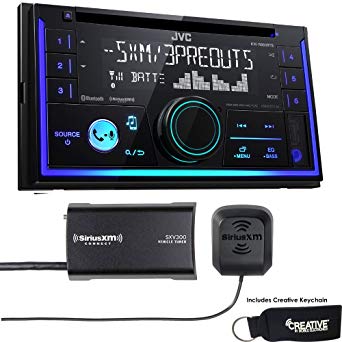 JVC KW-R930BTS Double DIN Bluetooth In-Dash Car Stereo, SiriusXM Tuner Included