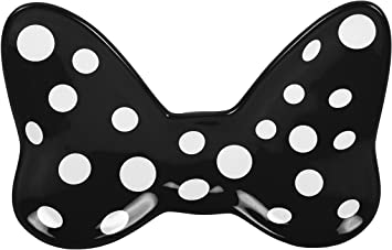 UPD Fab Starpoint Disney Minnie Mouse Dots Black Bow Jewelry Trinket Tray