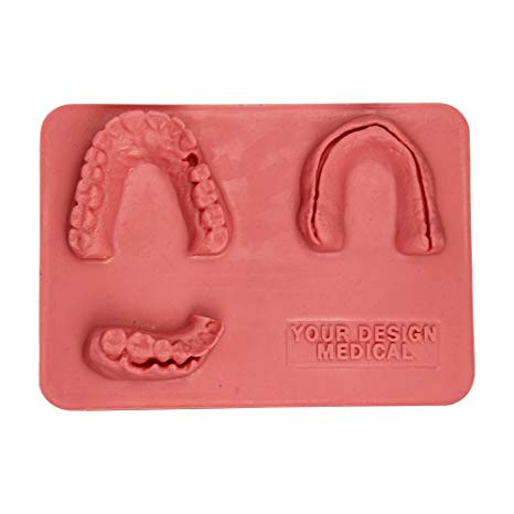 Your Design Medical -Dental Suture Pad Kit - Practice Dental Suturing and Implants on Soft Gum/Teeth