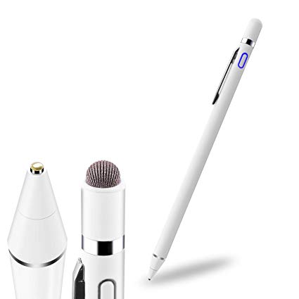 Stylus Pens for Touch Screens, iPad Pencil Fine Point Active Smart Digital Pen for Tablet