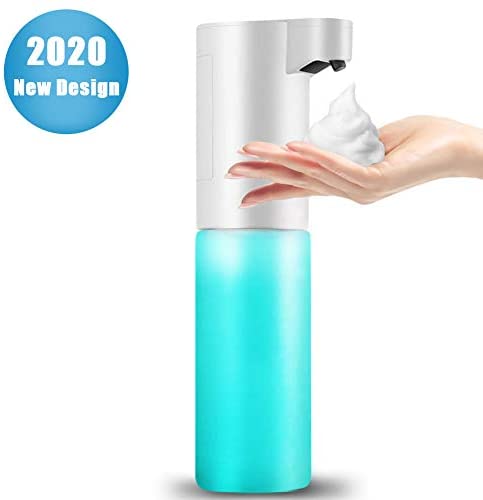 Soap Dispenser, Automatic Hand Free Foam Soap Dispenser Adjustable Dispensing Volume/Battery Operated/Touchless Infrared Motion Sensor Auto Hand Foaming Soap Dispensers,150ml