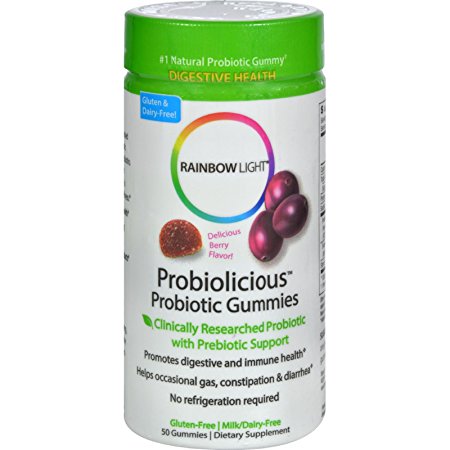 Rainbow Light Probiolicious Gummies-50 ct