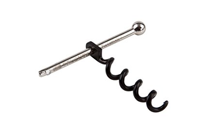 True Utility TU48 Twistick Functional Stainless Steel Key Ring Corkscrew