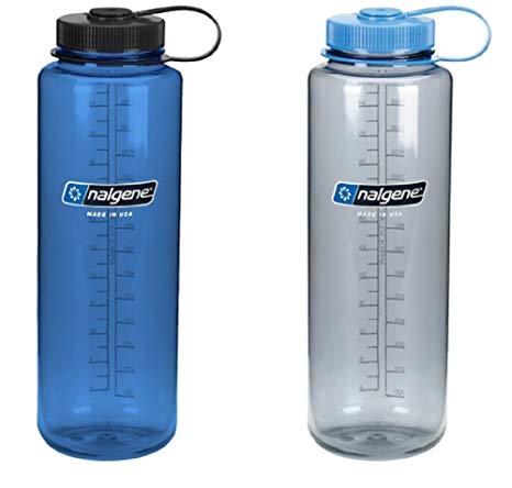 Nalgene Silo 48oz Tritan Wide Mouth Bottle - 2 Pack